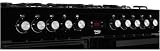 Beko KDVF100K 100cm Dual Fuel Range Cooker Black view 5