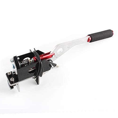 USB SIM Handbrake PC Windows With Clamp for Racing Games G25 G27 G29 T500 FANATECOSW DIRT RALLY Red