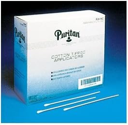 Hardwood 803-WC Products 3" Puritan Non-Sterile Cotton Tipped Applicator With Wood Shaft 100/EA Per Single Bag (1/BG)