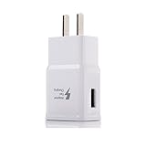 NewSilkRoad Adaptive Fast Travel Wall Charger for Samsung Galaxy S6 S6 Edge S7 (US plug)
