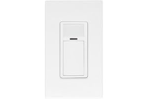 Leviton Wallbox Occupancy Sensor/Vacancy Sensor with Nightlight, ODS15-GHW