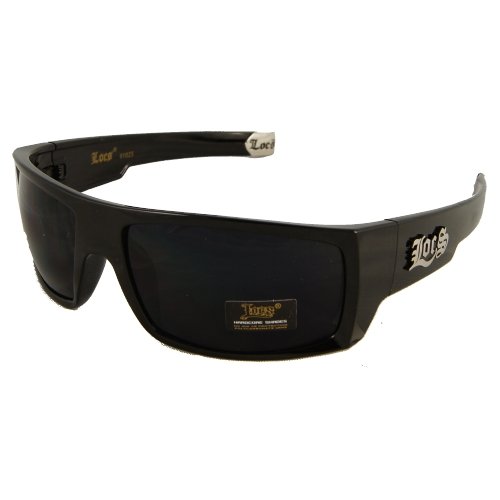 LOCS Sunglasses Hardcore Shades LO8LOC91025 - Black