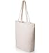 KELZ KIDZ Heavy Duty Large Canvas Tote Bags (25 Pack) with Bottom Gusset for Crafts, Shopping, Groceries, and More! (15x14x4 Inches) (25 Pack, Natural)