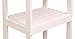 Catskill Craftsmen Utility Kitchen Cart/Microwave Stand, White Base with Natural Top