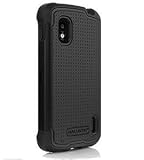 Ballistic LG Nexus 4 Shell Gel (SG) Case - Black / Black - LG Nexus 4 Case, Cover