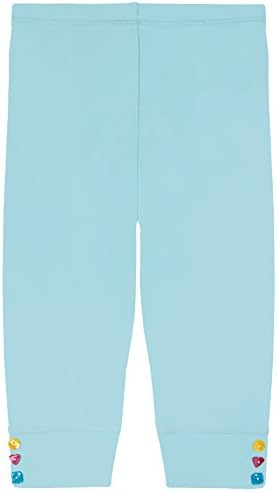 Lovetti Girls' Basic Capri Crop Summer Leggings for School Play