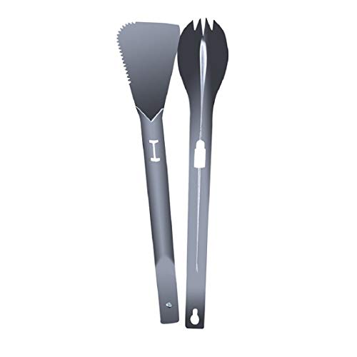 Yeefant The Splitter Multifunctional Outdoor Portable Tableware Camping BBQ Eating Utensil Convenience