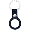 Berrywho Leather Airtag Case – Airtag Cover – Keychain – Blue
