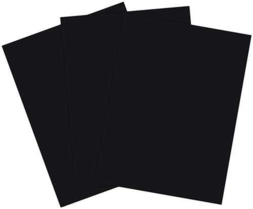 Roselle 9x12 Vibrant Construction Paper, 50 count, Black (CON2591250)