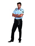 Dreamgirl Men's Prison Guard Hugh B. Guilty Costume, Blue, X-Large