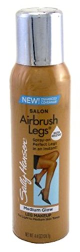 Sally Hansen Airbrush Legs Medium Glow 4.4 Ounce (130ml) (3 Pack)