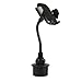 Kuelor Car Cup Phone Holder, Universal Long Arm Cell Phone Car Mount with 360° Rotatable Cradle Compatible for All Smartphones Such as iPhone, Samsung and GPS
