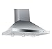 ZLINE 42 in. Convertible Vent Wall Mount Range Hood in Stainless Steel (KB-42)