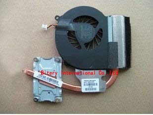 Connectors Cooler for HP CQ43 430 CQ57 630 CPU Processor Fan and Cooling Heatsink Assembly with Fan Radiator 646181-001 - (Cable Length: Other)