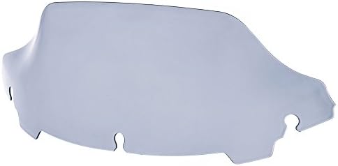 Clipsone Smoked 7" Windshield Windscreen For Harley FLHT FLHTC FLHX Touring 2014-2017