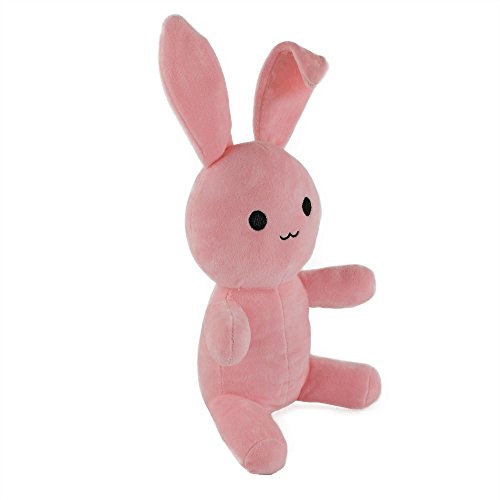 Wewill Easter Bunny Stuffed Animal Plush Pink Bunny
