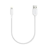 Anker Powerline II Lightning Cable (1ft), Probably The World's Most Durable Cable, MFi Certified for iPhone Xs/XS Max/XR/X / 8/8 Plus / 7/7 Plus / 6/6 Plus (White)
