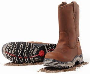Size 8 Mack Rigger boots - Color: Rocky Brown - R3-MKRIGGER-ROF080