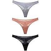Shero Lace Thong Period - Maternity, Postpartum Panties, and Moisture Control Underwear for Women & Teens - 1 & 3 Pack