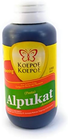 Koepoe-koepoe Alpukat (Avocado) Paste Flavour Enhancer, 60ml (Pack of 12)