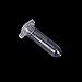 100 Packs 2 Milliliter Micro Centrifuge Tubes with Snap Cap Test Tube Plastic Vial Tube Clear Sample Storage Container