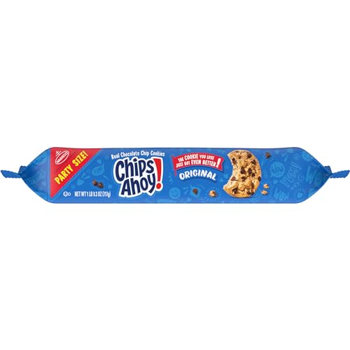 NABISCO CHIPS AHOY! CHIPS AHOY! ORIGINAL CHOCOLATE CHIP COOKIES, PARTY SIZE, 25.3 OZ