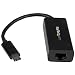 StarTech.com USB C to Gigabit Ethernet Adapter - Black - USB 3.1 to RJ45 LAN Network Adapter - USB Type C to Ethernet (US1GC30B) primary
