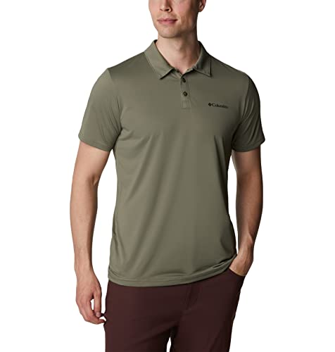 Columbia Men's Hike Polo, Stone Green, Small