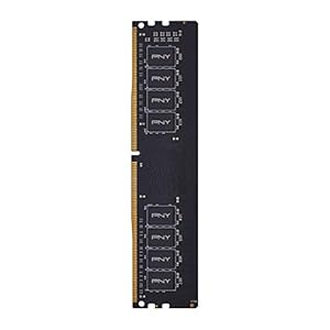 PNY RAM Performance DDR4 Desktop Memory DIMM 2666 MHz 16GB, Black, MD16GSD42666