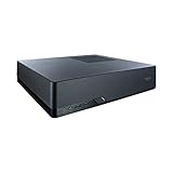 Fractal Design Node 202 Black Mini-ITX Slim Profile Compact Small Form Factor Computer Case with PCIE 3.0 Riser Card