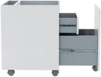 Amazon Com Calico Designs Niche Mobile File Cabinet White Arts Crafts Sewing