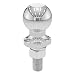 CURT 40065 Chrome Trailer Hitch Ball, 3,500 lbs., 2-Inch Diameter Tow Ball with 3/4-Inch x 2-1/8-Inch Shank