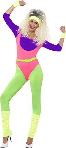 Smiffy's Women's 80's Work Out Costume