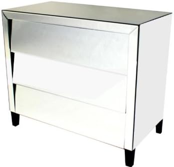 50 S Style Retro Mirrored Chest Of Drawers Graham And Green Rrp