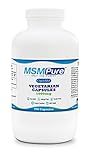 250 MSM Vegetarian Capsules, 1000-mg/capsule. No Additives. The Only MSM Made in the USA and the World's Purest, Quadruple-distilled MSM. Free Shipping.