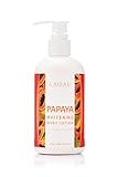 Papaya Whitening Body Lotion SPF 40 - Natural Skin Lightening - For Eliminate Dark Spots and Discoloration & Sunscreen with Kojic Acid, Alpha-Arbutin, Vitamin C - Daily Use For All Skin Types