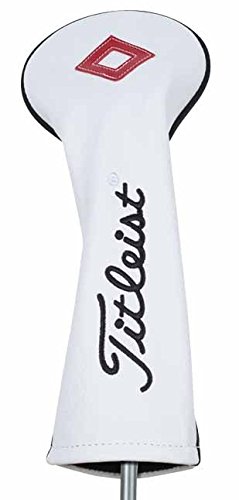 Titleist White Leather Fairway Head Cover 2016 White