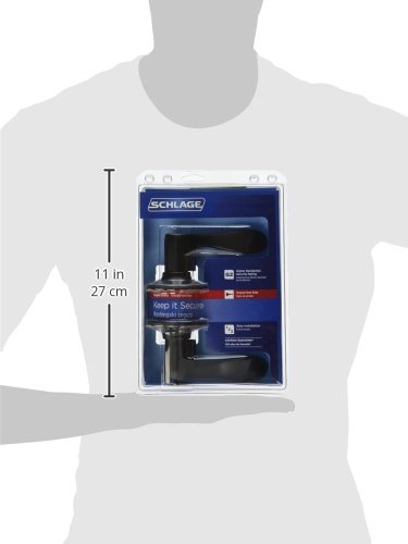 Schlage F51VACC716 Accent Entry Lever, Aged Bronze