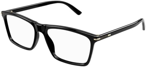Amazon.com: Gucci Web GG0692O 004 Eyeglasses Men's Black Full Rim
