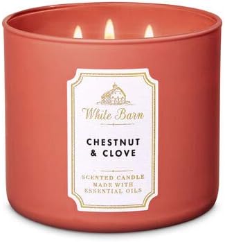 Amazon Com White Barn Bath Body Works 3 Wick Candle Chestnut