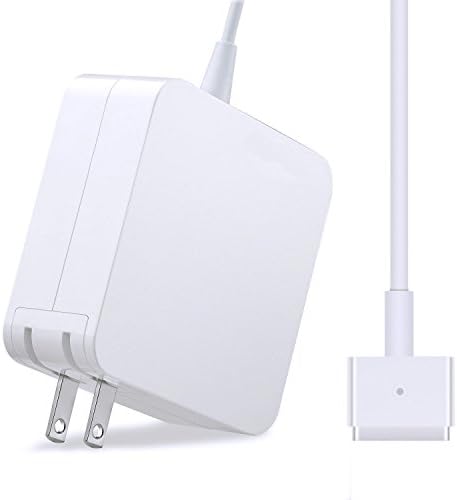 Macbook Pro Charger,Replacement MacBook Charger 60W Magsafe 2 Magnetic T-Tip Power Adapter Laptop Charger for Apple Macbook Pro 13-inch Retina display-16.5V 3.65A, After Late 2012