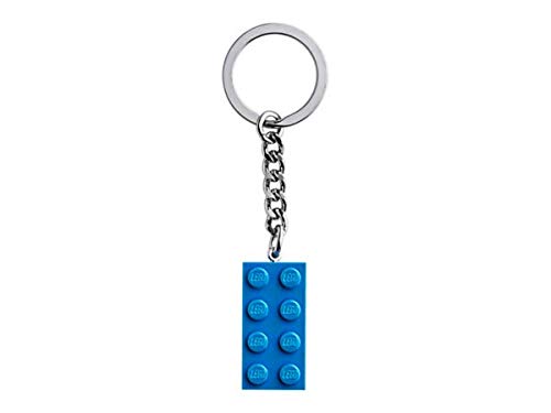 LEGO Classic 2×4 Bright Blue Brick Keychain 853993