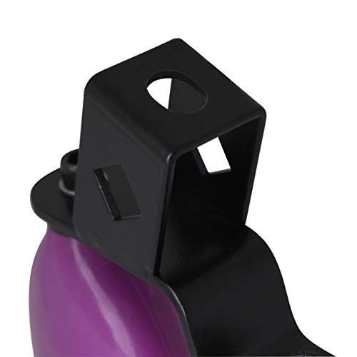 Smartlove1P Two-Color Medium-Sized Wooden Fish Cow Bell high-pitched Wooden Fish, Double-Color Cattle Percussion Orff Musical Instrument - Thumbnail 3