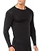 LAPASA Men's 100% Merino Wool Thermal Underwear Top Crew Neck Base Layer Long Sleeve Undershirt M29 (M Chest 38