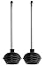 Neiko 60170A Toilet Plunger with Patented All-Angle Design | 2-Pack | Heavy Duty | Aluminum Handle primary