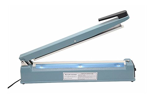 16" Heat Sealing Hand Impulse Sealer Machine Poly Free Element Plastic Sealer