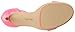 Calvin Klein Women's Vivian Fluorescent Patent Platform Sandal