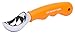 Ice cream scoop by The Kitchen Panda - Premium Quality - Heavy Duty - with comfort grip rubber handle - serves perfect size scoops of ice cream. Amazing Scooper - Orange
