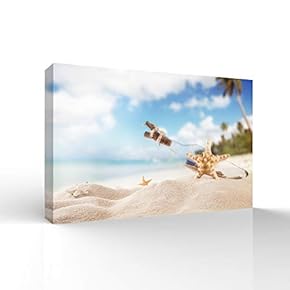 Wall26-Canvas Wall Art-Beach-Giclee Painting Wall Bedroom Living House Decoration Home Art - 12x18 inches