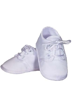 satin baby shoes christening